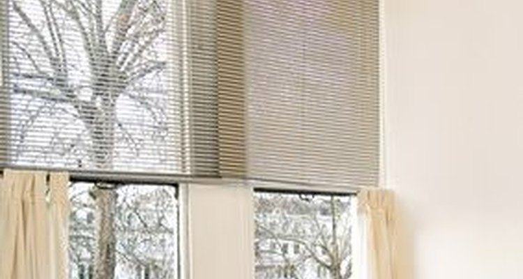 Tab-top curtains.