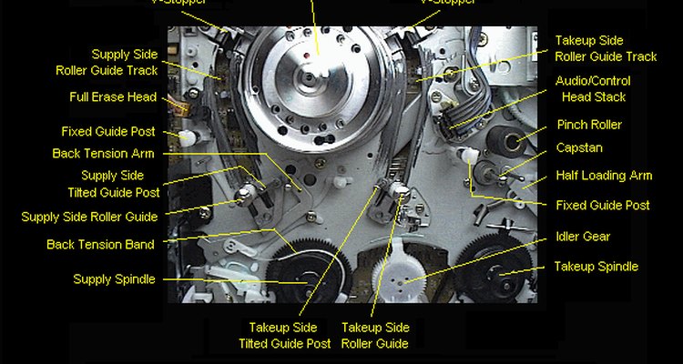 Diagram of the Inside of a VCR