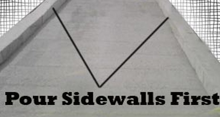 Concrete sidewalls