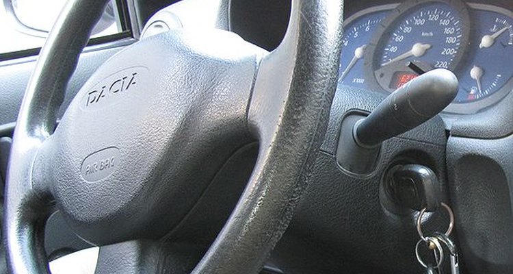 Steering Column with Key