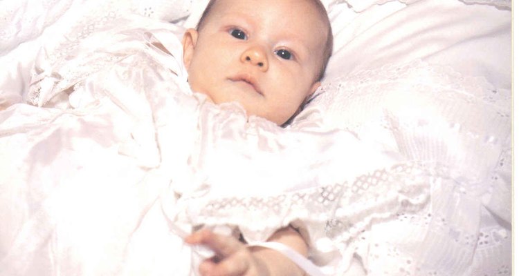 The child asks for baptism through her parents or sponsors.