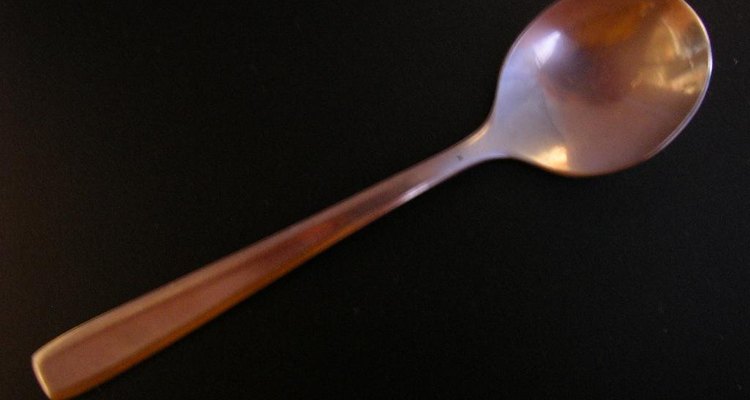 Cold, Dry Metal Spoons Work Well