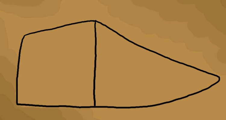 The basic frame of the shoe.