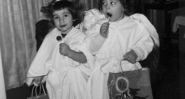 Greek costume for Halloween 1958