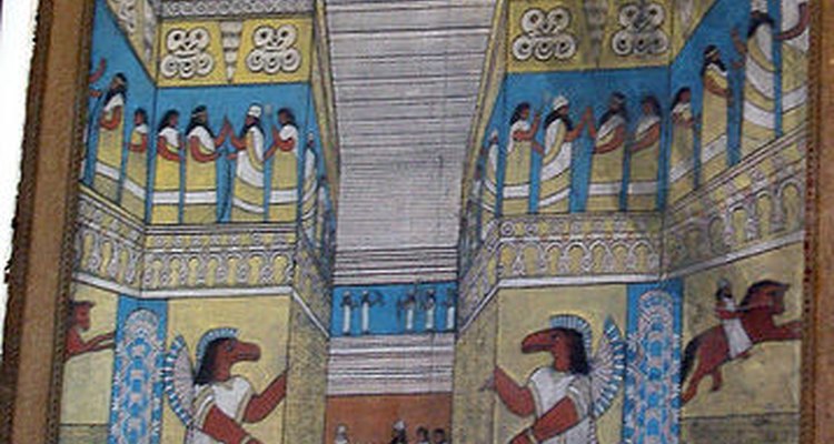 Egyptian mural