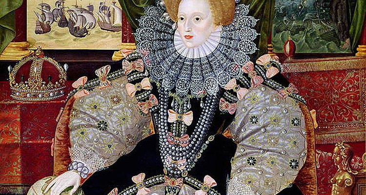 Ruffs were fashionable in the Elizabethan period.