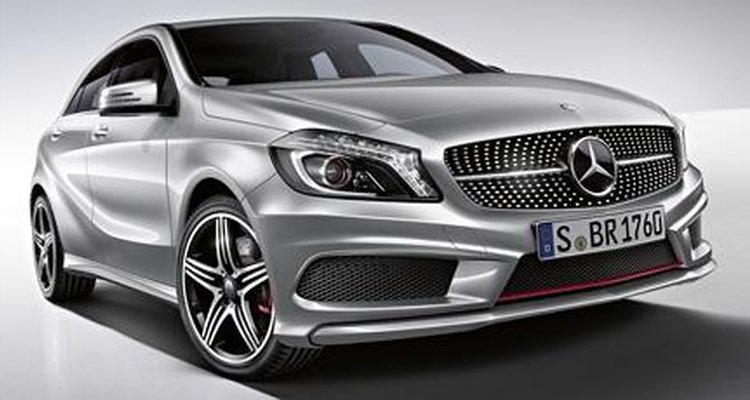 The Mercedes A Class has a boot lockout feature.
