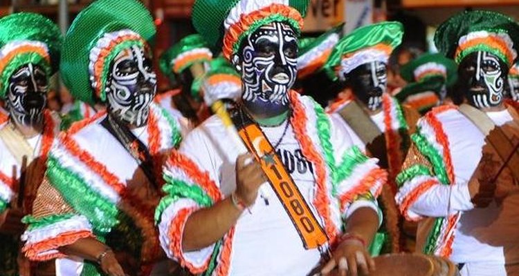 Apresentação do Carnaval no Uruguai