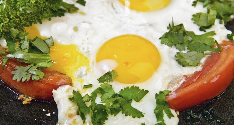 Fried eggs taste great on toast in the morning.