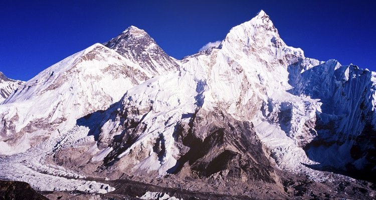 Reach for the heights with your own papier mache model of Mount Everest.