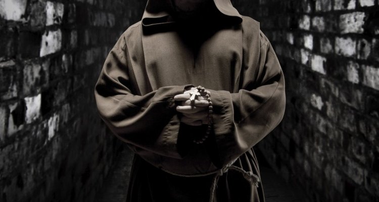 A simple monk's robe is an easy and effective costume.