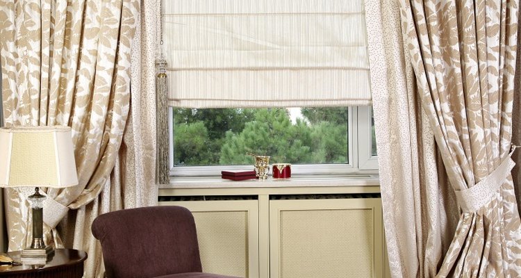New curtains often arrive wrinkled.