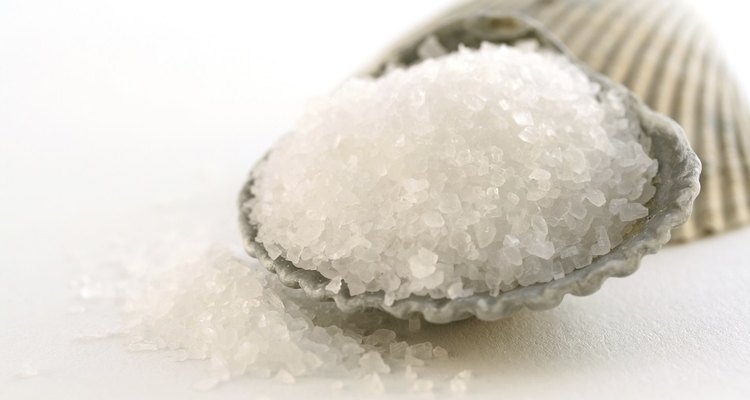 Sea salt contains many minerals besides sodium chloride.