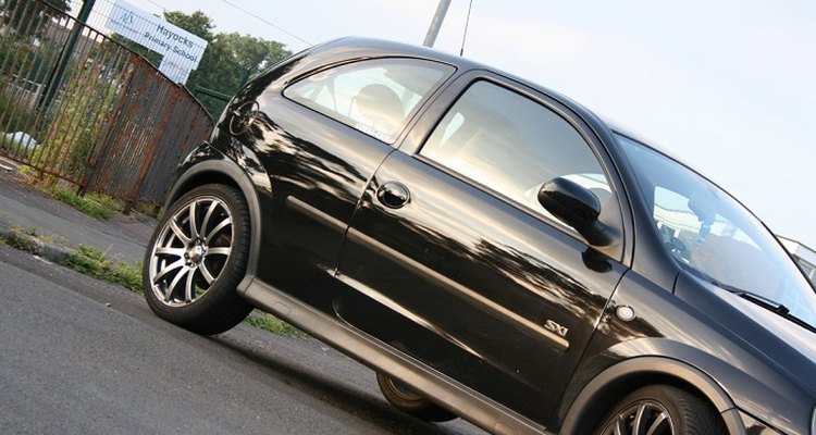 Some Vauxhall Corsas come with alloy wheel covers.