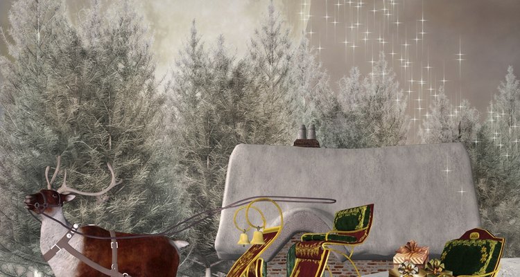 Santa's grotto includes much more than just a tree and gifts.