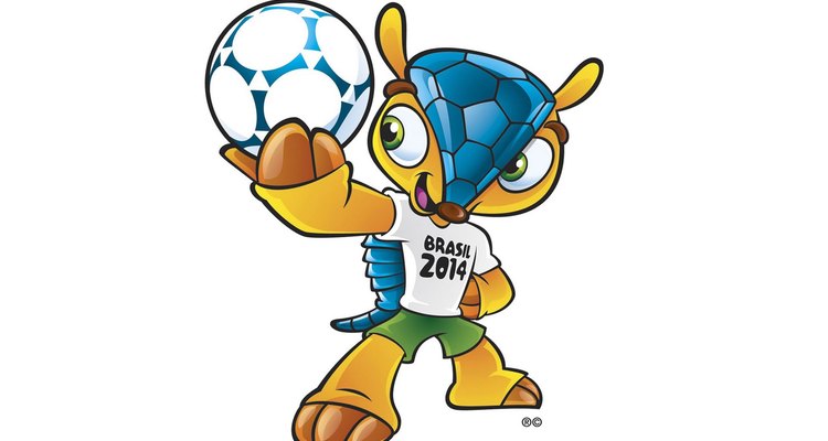 O nome do mascote Fuleco vem da mistura das palavras "futebol" e "ecologia"