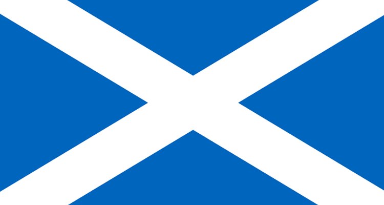 Scotland's flag is called