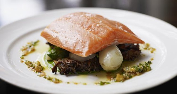A truta é um prato tradicional da dieta mediterrânea