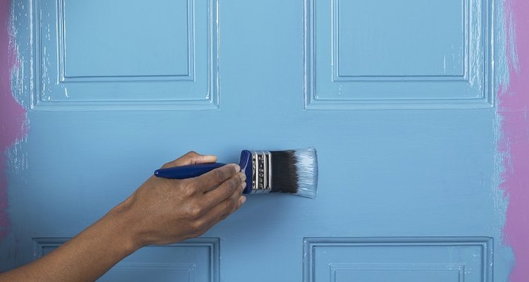 Smarten up your house by painting the doors.