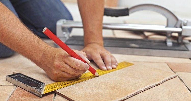 Measure, mark and cut quarry tiles accurately for a perfect fit on your floor.
