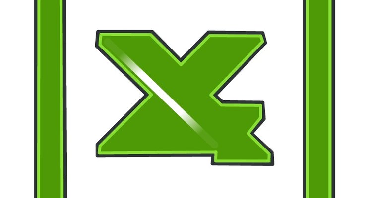 Excel spreadsheets show data in vertical columns and horizontal rows.