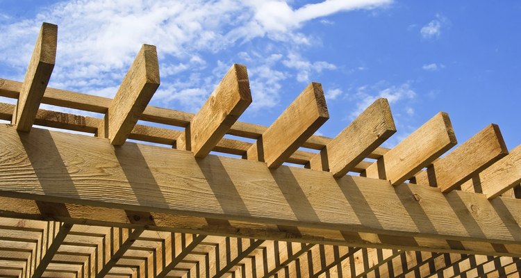 Pergolas are traditionally four sided.