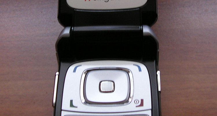 The Nokia 6102i flip phone.