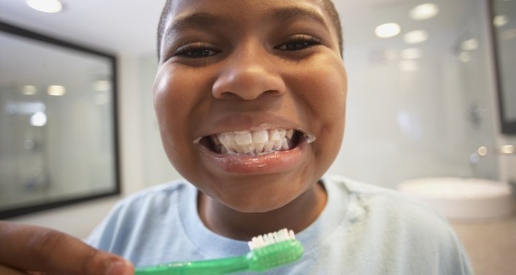 Prevent plaque buildup with regular brushing.