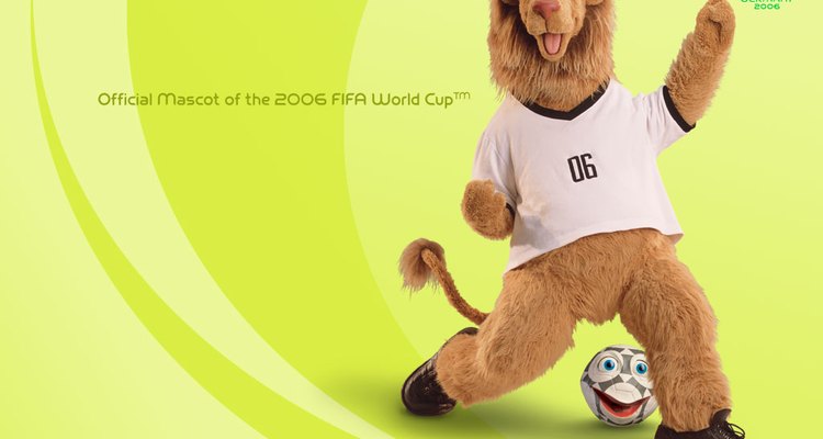 Uma bola falante e um leão foram os mascotes oficiais da Copa do Mundo da Alemanha