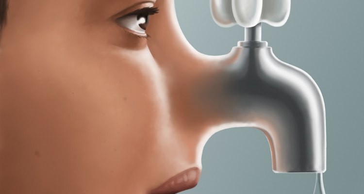 How to get rid of a runny nose.