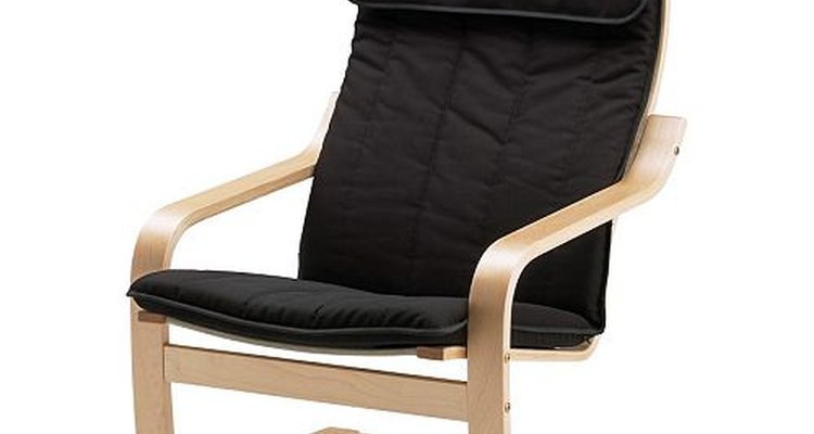 The Poang chair is made by Ikea.