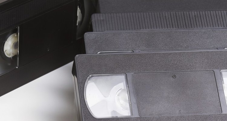 Declutter by getting rid of all those bulky old VHS tapes.
