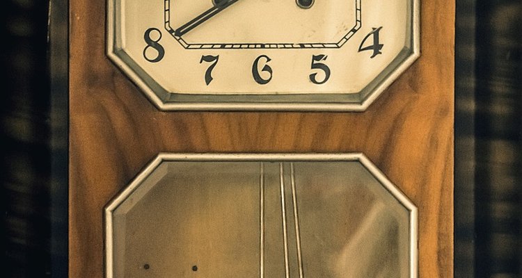Most pendulum clock problems are easy to fix.