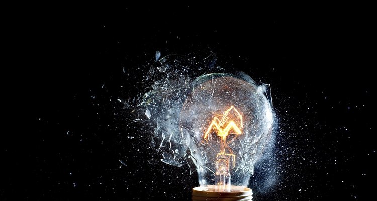 A light bulb can explode for several reasons.