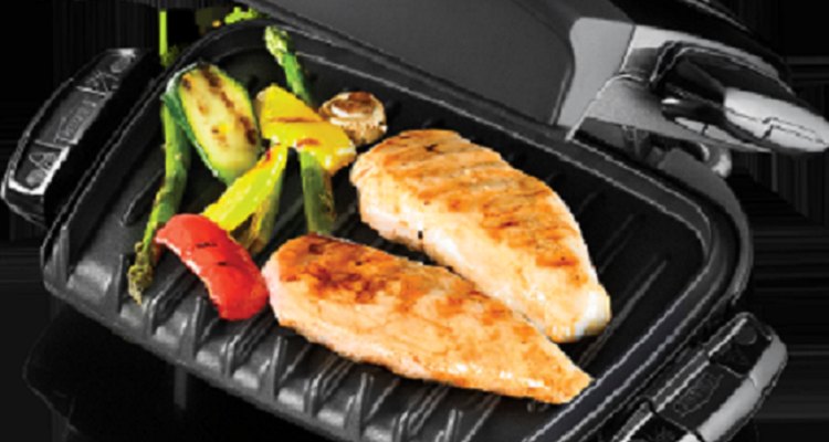 A George Foreman grill in peak condition.