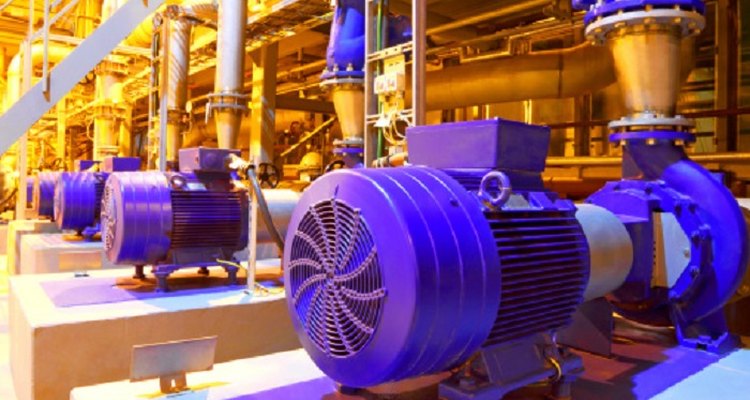 You need to convert your motor's power consumption into kWh to determine its running cost.