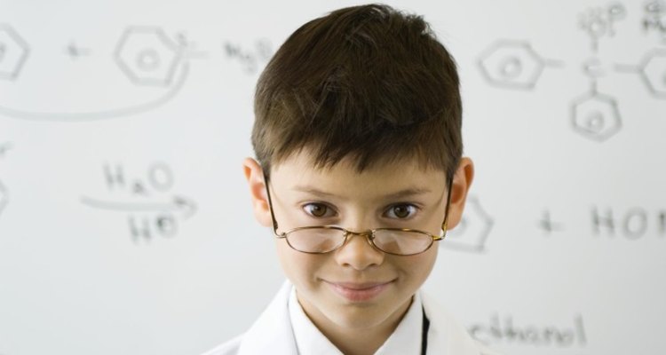 Ask the science teacher to raid his drawers and cabinets for fun props.