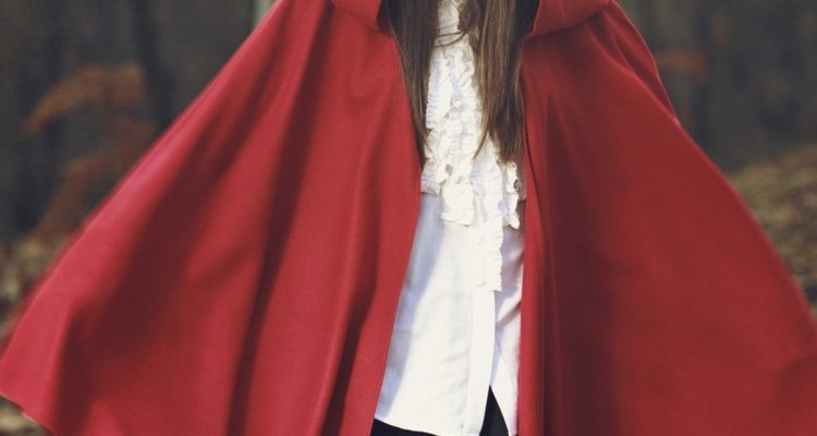 Little Red Riding Hood is a simple but effective Halloween costume.