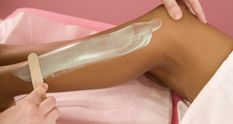 Try waxing a less sensitive area at first such as the leg, to test your skin's sensitivity to waxing.