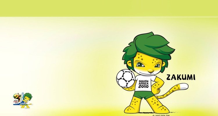 O leopardo Zakumi foi o mascote oficial da Copa do Mundo da África do Sul