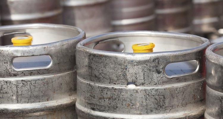 Keep your beer chilled by cooling the kegs.