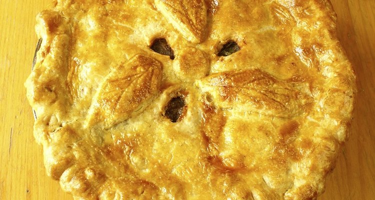 Traditional steak pies often make use of tougher cuts of meat.