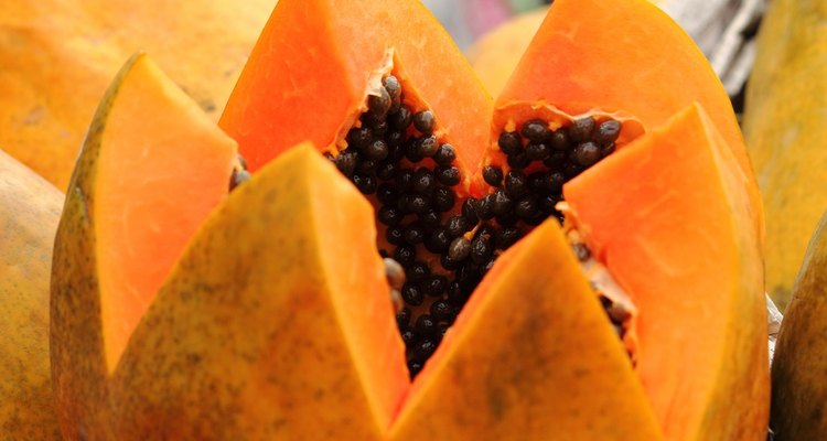 Papaya has a sweet smell and antioxidant properties that make for a wonderful soap.