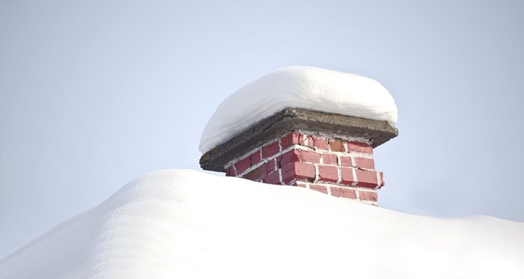 The impact of snow load can be dissipated through the use of steeply pitched roofs.