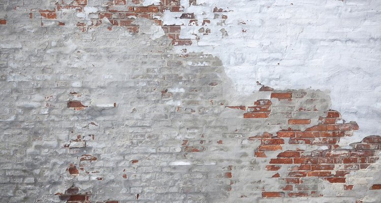 Removing old paint from brickwork can be tricky.