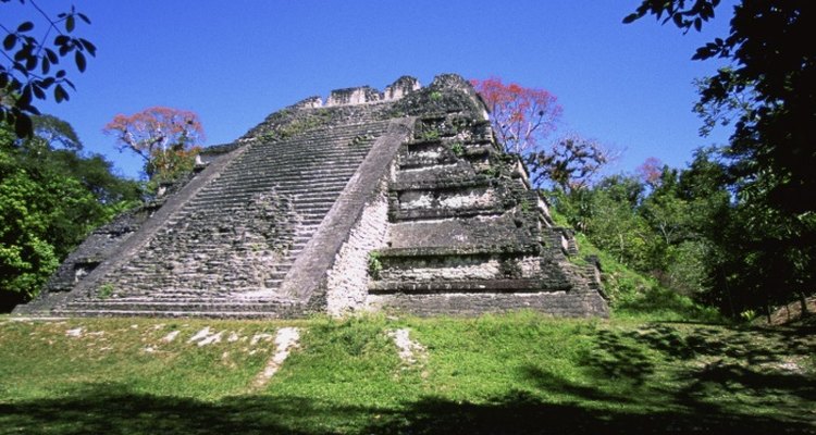 The temple of Tikal in Guatemala is one of the most famous Maya sites.