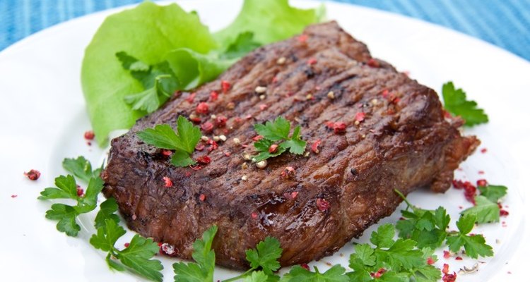 The meat of the bison is lean and flavourful.