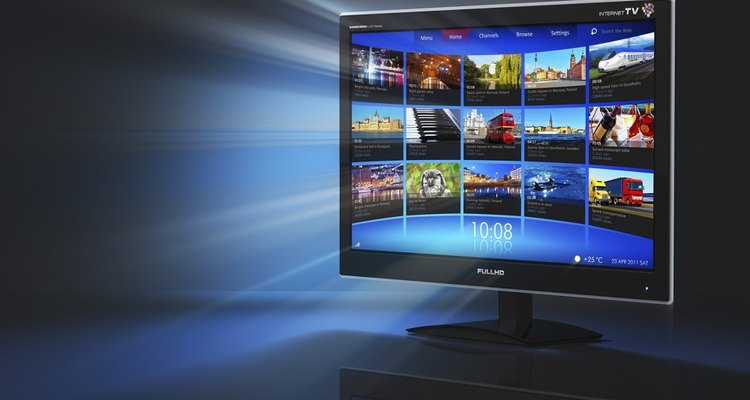 If the light is green or blinkly slowly you may be able to fix the television on your own.