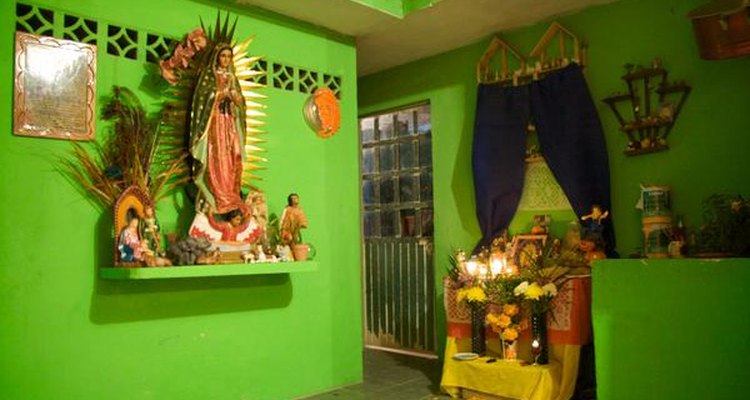 Altar en Catemaco.