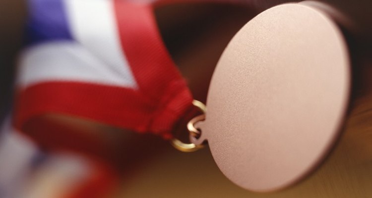 Clean your medals carefully.